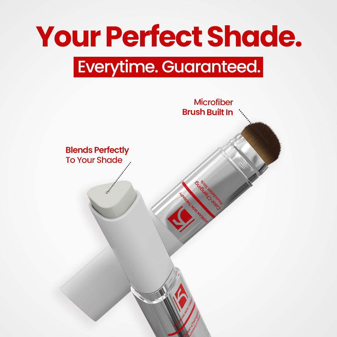 Korean Color-Changing Foundation Stick