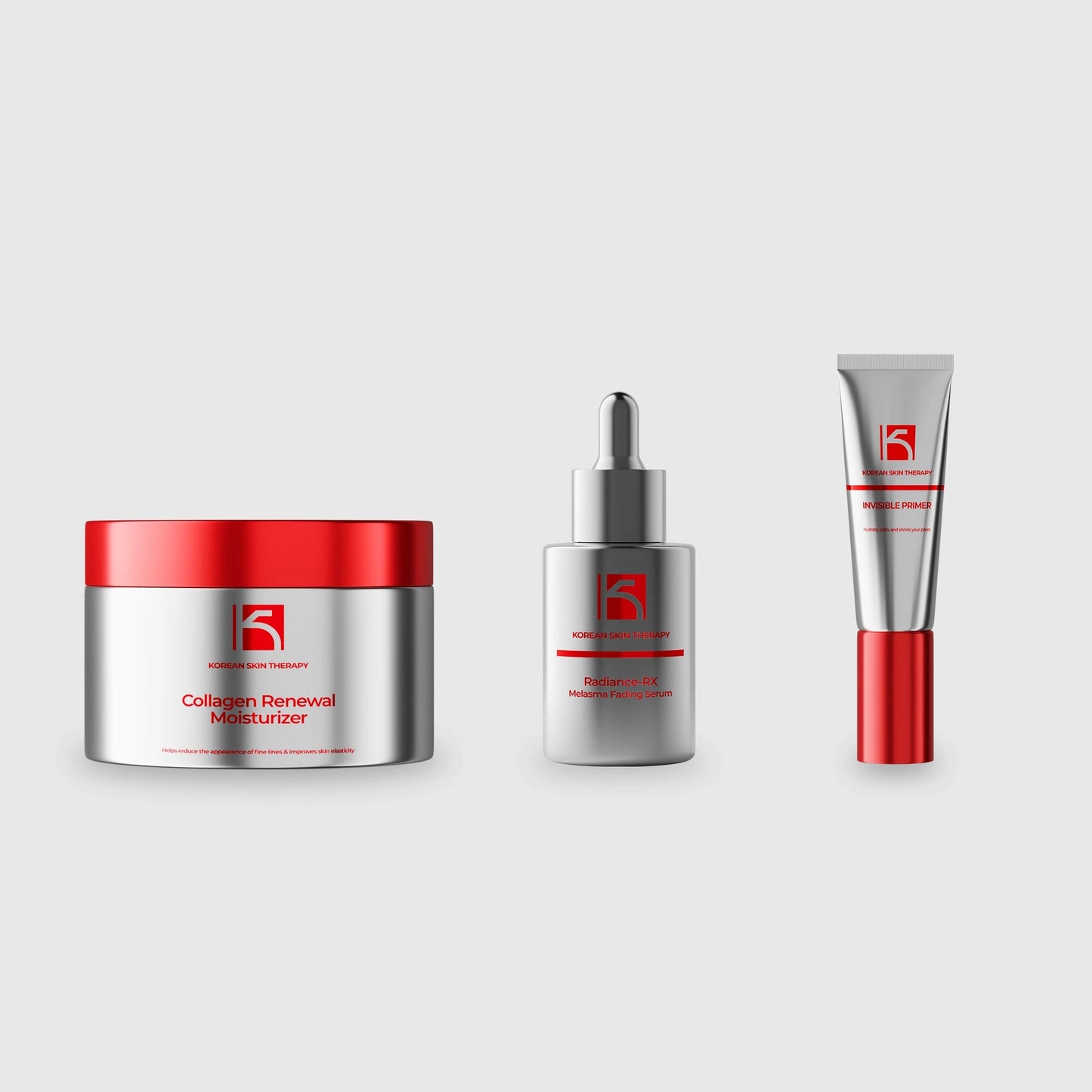 Pro Age Bundle - PDRN Capsule Moisturizer + RadianceRX + Invisible Primer